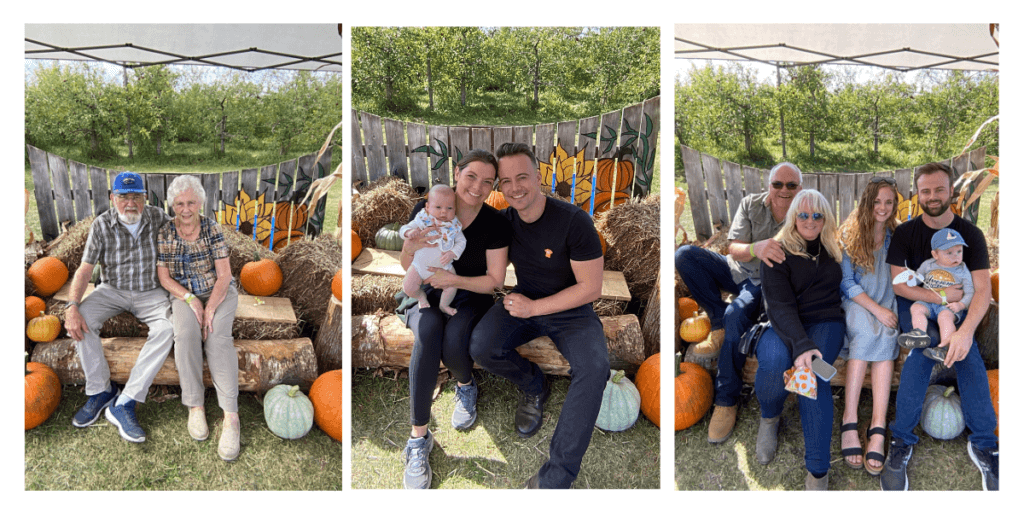 Client's Appreciated the photo booth. Photo booth set up for fall theme.