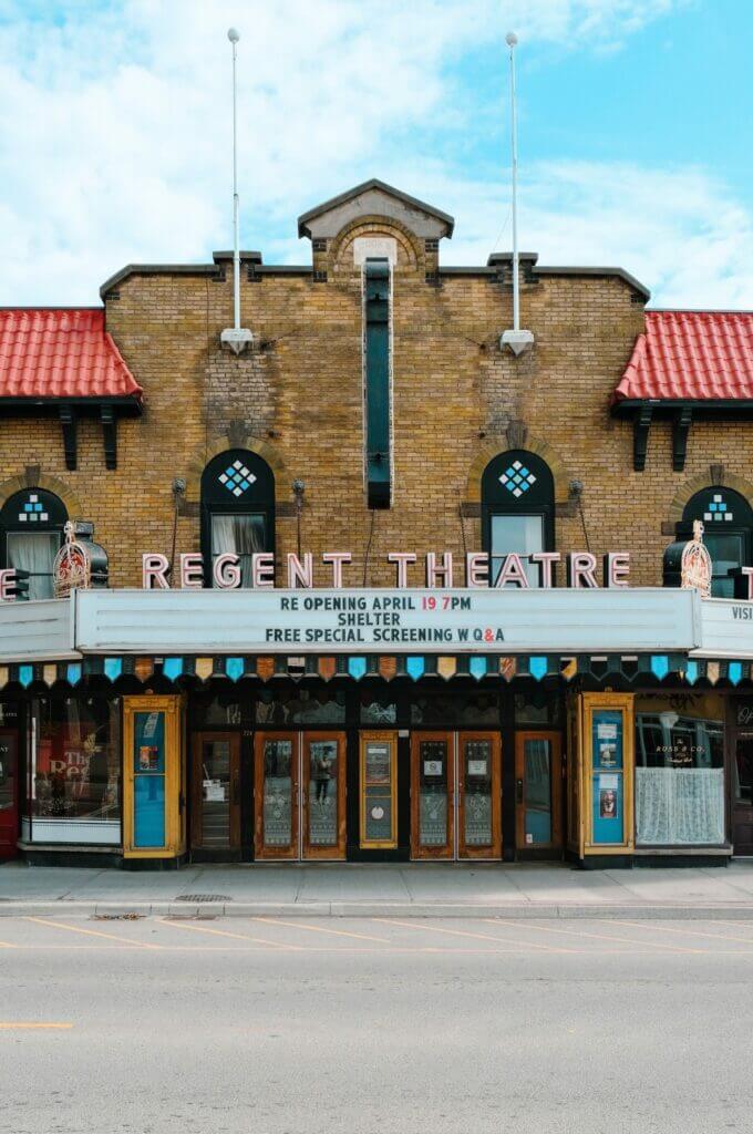 The Regent Theatre in Picton Ontario screening Fly Away Home on October 22, 2023 for free.