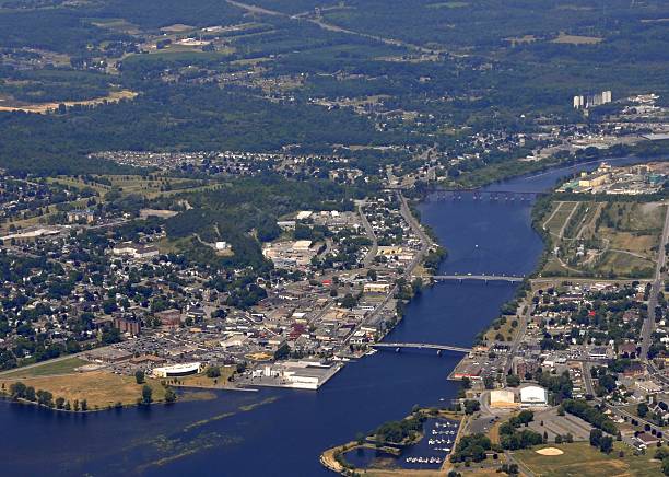 an aerial view of Trenton